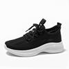 2025 summer ins Korean version of the new fly-woven women's shoes student sports running casual shoes breathable height-increasing shoes F987