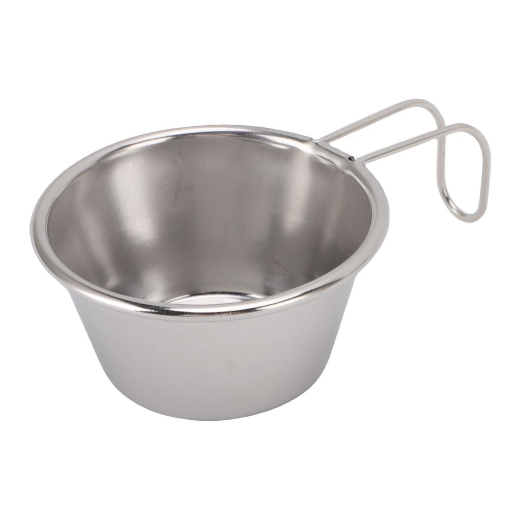 Camp Bowl Metal Stainless Steel Mini Camping Cup Tableware for Travel Hiking Outdoor Picnic