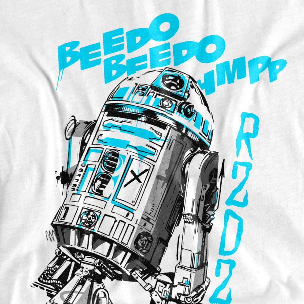 Star Wars Womens/Ladies R2-D2 Graffiti T-Shirt