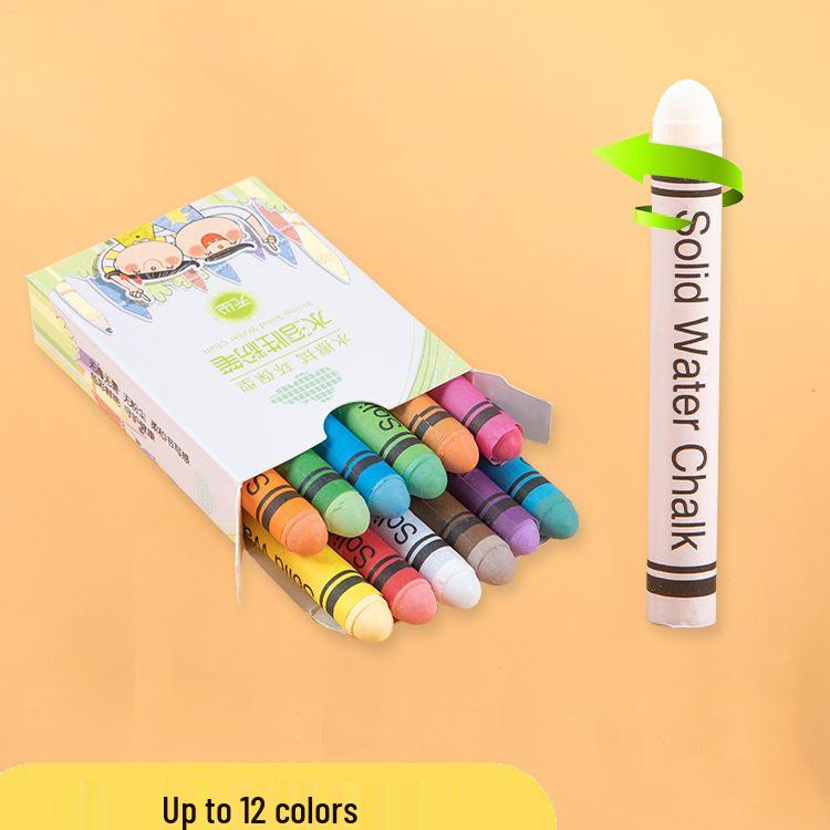Set di Gessetti Colorati e Penne per Lavagna a Base d'Acqua e Pellicola Murale – Senza Polvere, Solubili in Acqua, Sicuri per Insegnanti e Bambini.