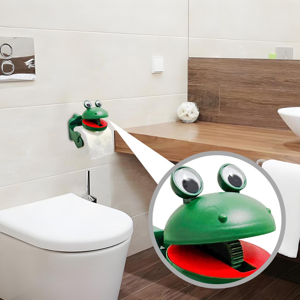 Toilettenpapierhalter - Entzückender Badezimmer-Tissue-Spender & Regal, Niedliche Tier-Themen-Dekoration Für Kinderbadezimmer Und Gäste-WC