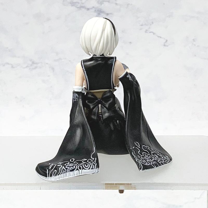 NieR:Automata Cheongsam YoRHa Type A No.2 Figurine Desk Sexy Girl 2B Cheongsam Mask GK Statue Pvc Model Collect Toy