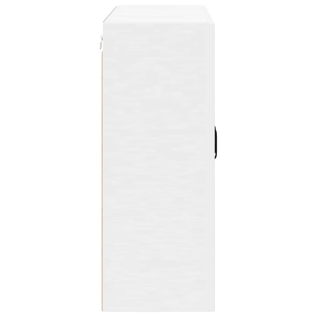 Wall Cabinet LUCCA White 80 X 31 X 80 Cm Particleboard