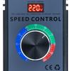 Rosfix Regulator Obrotów 4000W – Płynna Regulacja Napięcia 0–240V AC | Wyświetlacz Napięcia | Kompaktowa Obudowa z Gniazdkiem 230V