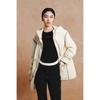 Gejin Women's Spring/Autumn Color-Block Slim-Fit Jacket