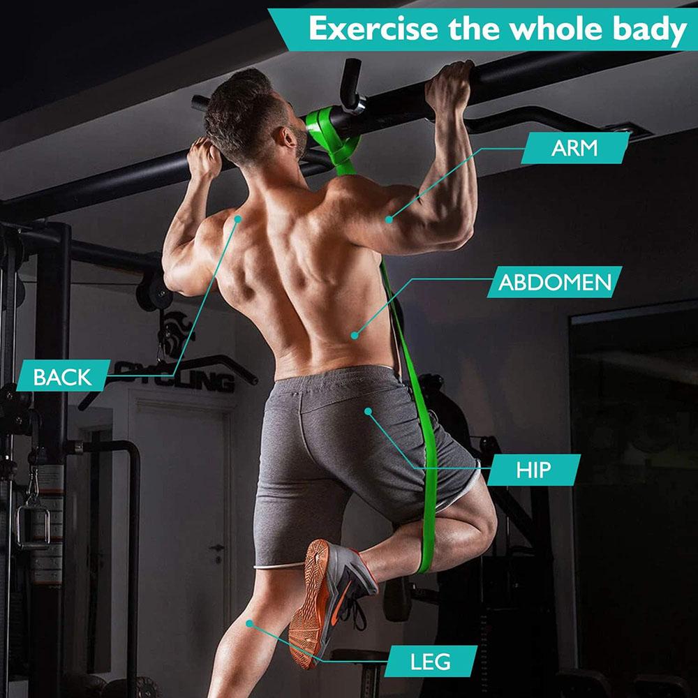 Resistance Band Heavy Duty Latex Sports Elastic Belt Pull Up Assist Bands For Pilates Workout Out Fitness Shape Body Home Gym
