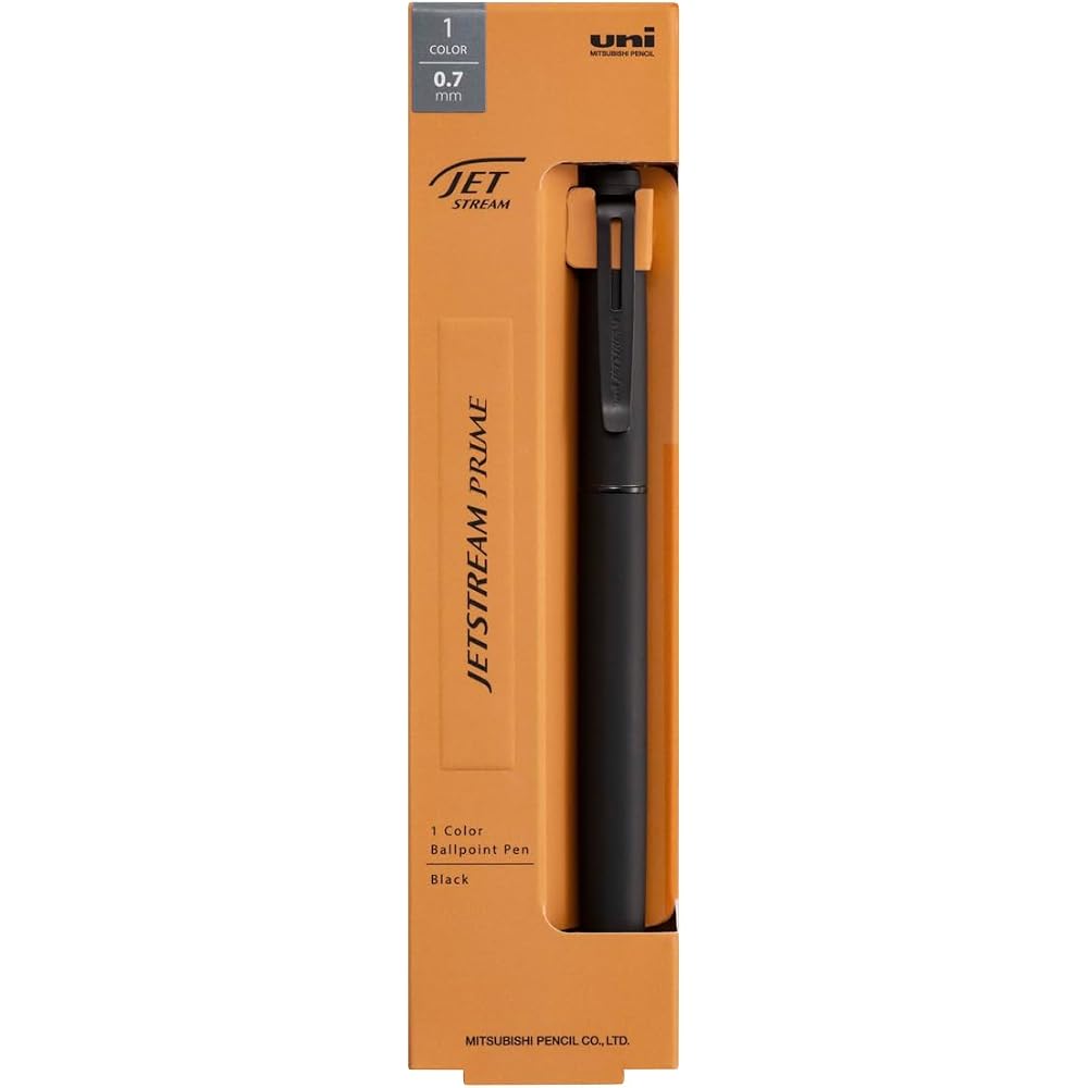 Mitsubishi Pencil Oil-based Ballpoint Pen Jetstream Prime Rotating Retractable 0.7 Black SXK35000...