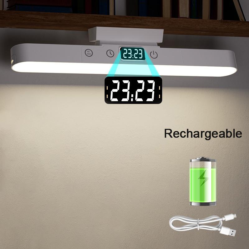 Rechargeable Desk Lamp Magnetic USB Light Stepless Dimming Table Lamp Hanging Bedroom Table Reading Rechargeable Led Night Light
