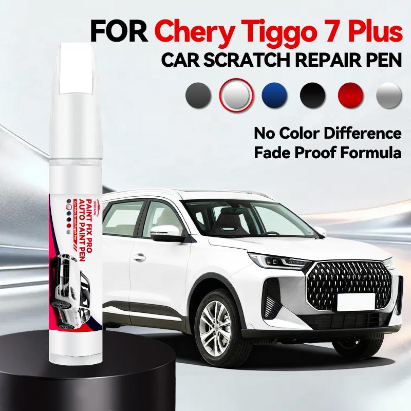 Veicolo per Uso Esclusivo Per Chery Tiggo 7 Plus 1990-2026 Penna per Riparazione Vernice Ritocco Rimuovi Graffi Accessori Auto Nero Silv
