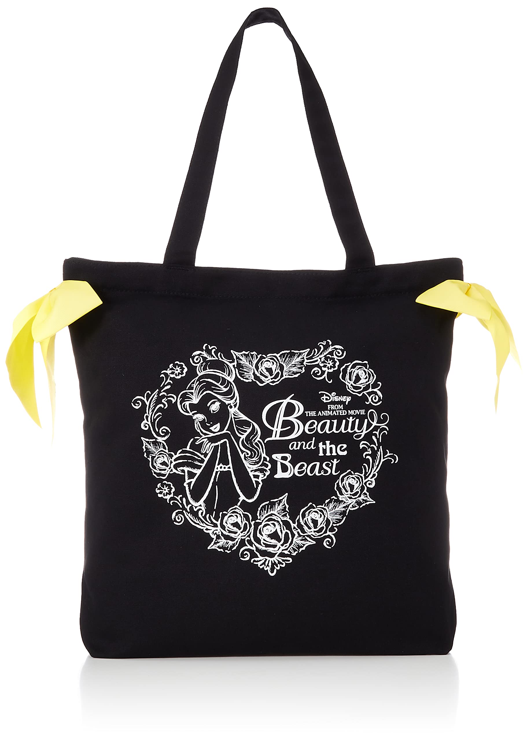 

Disney Princess Series Ribbon Tote Bag 6053 Princess Series Black [Hapitas] Women s PS17.Bell