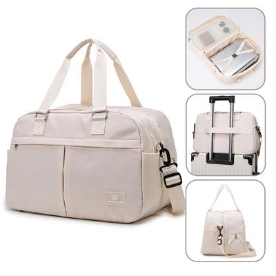 Extendable Travel Handbag Large Multi-layer Duffle Bag Travelling Luggage Storage Pack Bags Flight Carry On Handbag Dry Wet Separation Luggage Bag