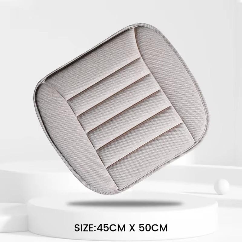 New Linen Car Seat Cover Breathable Durable Car Seat Cushion Comfortable Soft Non-Slip Car Cushion Pad Summer All Season