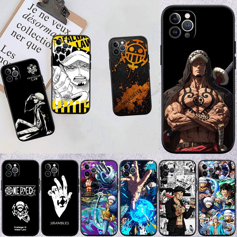 FM38 One Piece Law Soft Shell Phone Case for Redmi Note 10 11 12 Pro Max 10S 10C 10T 11A 11S 12S 12C