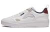 Common 80s Wear Resistant And Lightweight Low Top Skateboard Shoes Men's White AGCT227-1