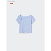 Uniqlo Japan Point Tail Square Neck Tee