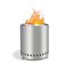 Stainless Steel Portable Smokeless Wood Stove with Legs for Camping & Outdoor Bonfires