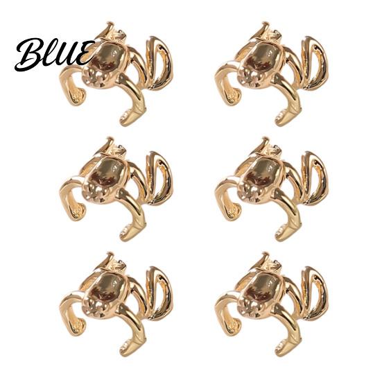 Frog Design Ear Jewelry 36925 Pairs Frog-Shaped Earrings Clip-On Functionality