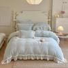 COMOLIVING European Princess Style Milk Velvet Quilt