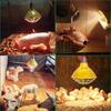 Livestock Pig Brood Warmer Heating Lamp Shade Adjustable Temperature Farm Poultry Goose Pig Cultivation Heat Preservation Lamp