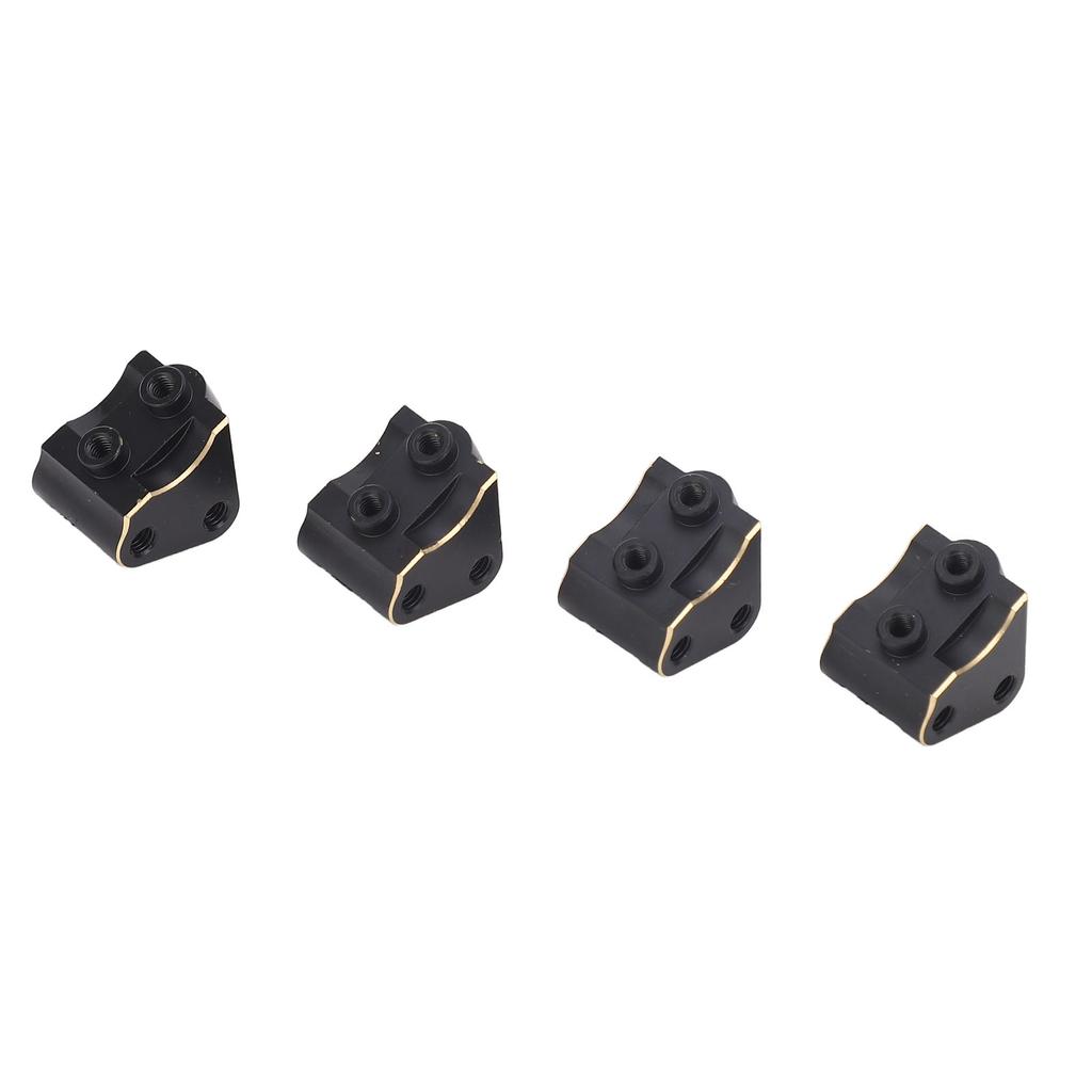 4pcs RC Crawler Link Mount Black Coating Increase Front Rear Axle Weights Brass Axle Link Rod Mount for SCX10 II AR44