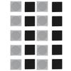 20pcs Storage Box Case Container Container Square Foam