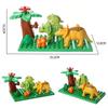 Blocuri Mari de Construcție Jurassic World Dinozauri Figurine Rex Animale Marine Compatibile Cărămizi Mari Educative Copii Jucării