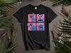 Stitch Pop Art Squares T-shirt T Shirt Men Women Unisex Tshirt L155