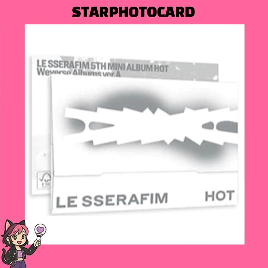 [READY STOCK] LE SSERAFIM - [ HOT ] 5TH MINI ALBUM (WEVERSE Ver.)