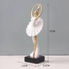 Elegant Dancer Ballet Resin Figurine Home Decor Gift For Colleagues Kids Or