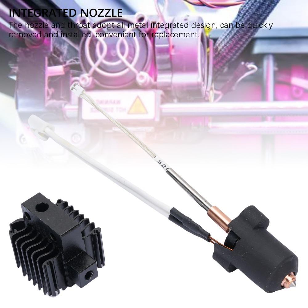 0.4mm Nozzle Hotend Replacement Kit 60W Ceramic Heater Quick Swap Nozzle Hotend  DIY Printing