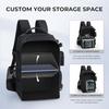 Multi-Compartment Fishing Backpack Outdoor Spinning Rod Storage Waterproof Oxford Fabric Camo Hiking Gear Bag
