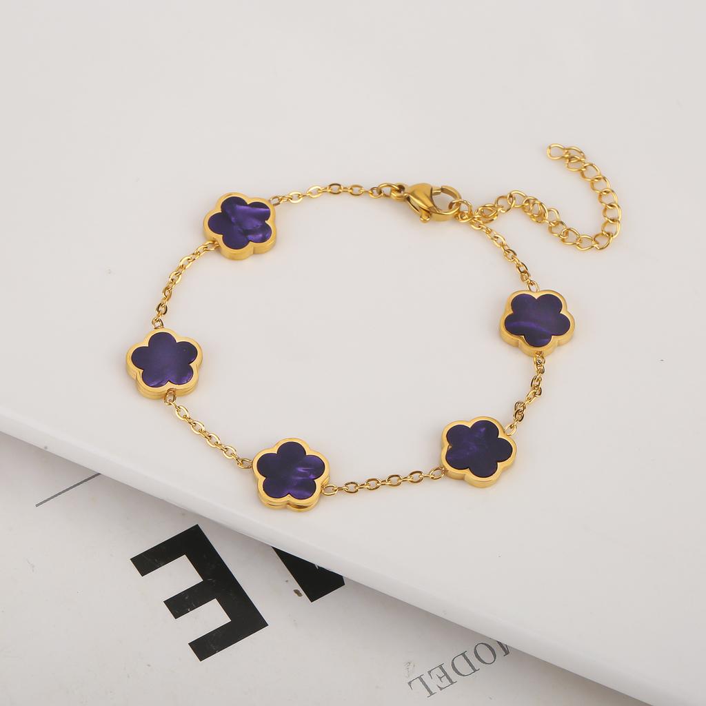 Nerezová ocel Nevyblednoucí Minimalistický Kreativní Rostlina Živý List Okvětní Lístek Květina Přívěsek Náhrdelník Náušnice Náramek Šperky Set