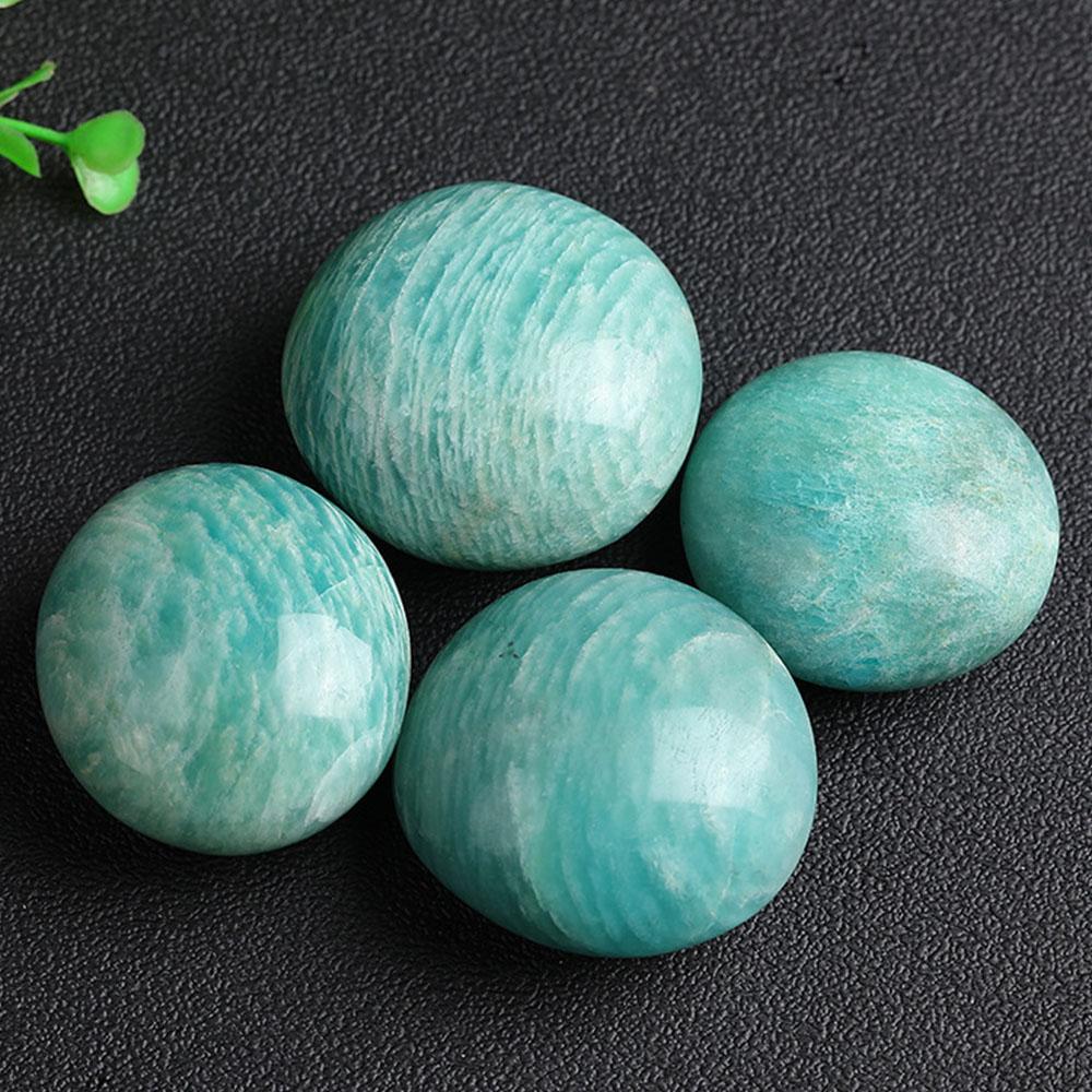 1Pc Natural Polishing Amazonite Tianhe Raw Stone Tumble Gemstone Balancing Reiki Spirit Healing Mineral Specimen Collections 1pc 4-5cm
