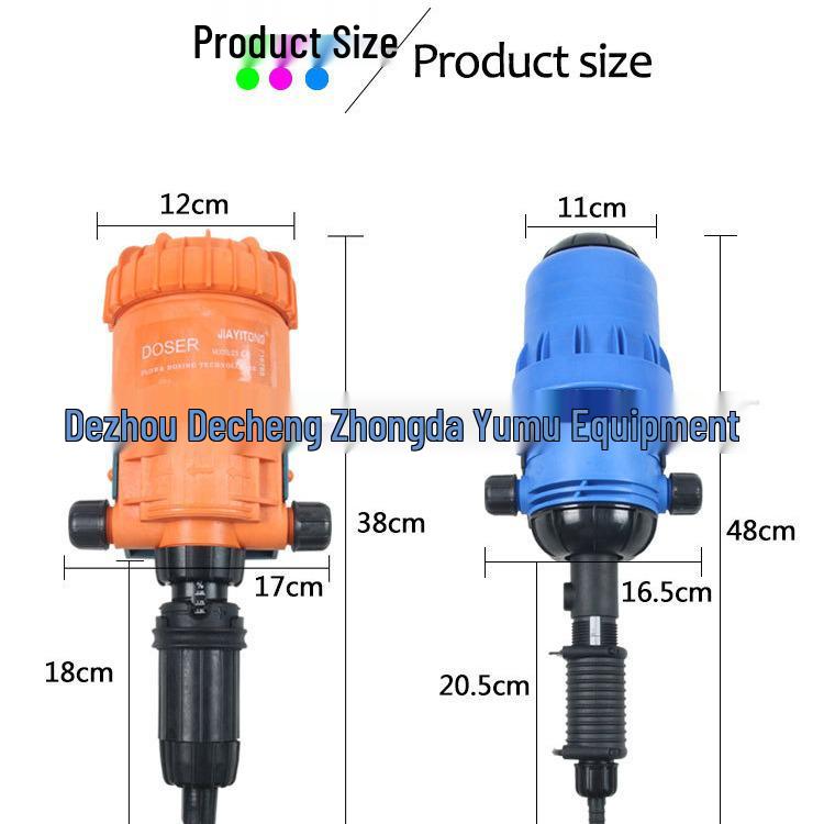 Dosatron Water-Powered Fertilizer Injector Pump for Gardens and Livestock