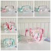 Toiletry Bag Transparent Cosmetic Bag Cartoon Capybara Clear Beach Bag PVC Tote Bag  Travel