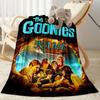 Goonies Adventure Begins Personalized Name Blanket Throw Customizable Blanket Warmthful Decor Versatile for Seaside Bed Couch Picnics All-Season Use