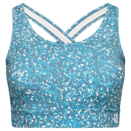 Womens/Ladies Mantra Fracture Print Recycled Sports Bra