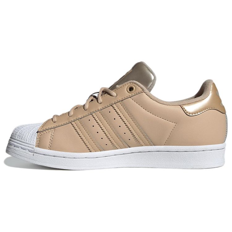 Adidas  Superstar Magic Beige Gold Women Sneakers Brown Cloud-White GX4361