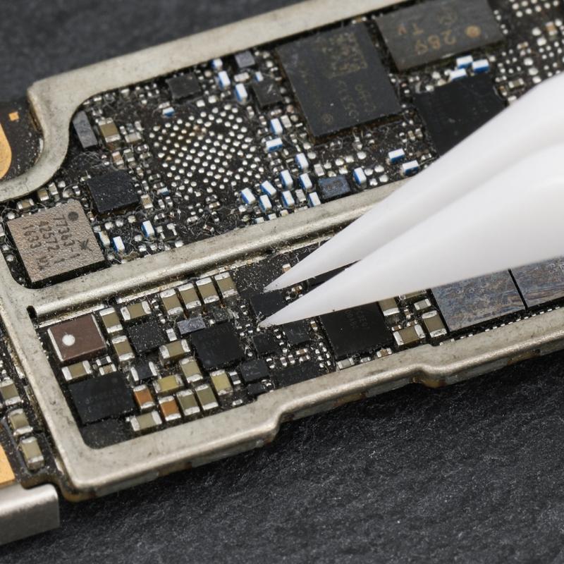 Precision Ceramic Tweezer High Temperature Resistant Anti-Magnetic Point Precision Ceramic Tweezer for Laboratory Work,