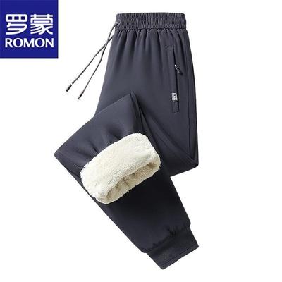 Men's Thermal Lambswool Casual Pants
