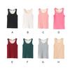Women Thermal Vest Velvet Cotton Comfortable Underwear Ribbed Winter Warmer Clothing Clothes Thickened Casual Basic Top