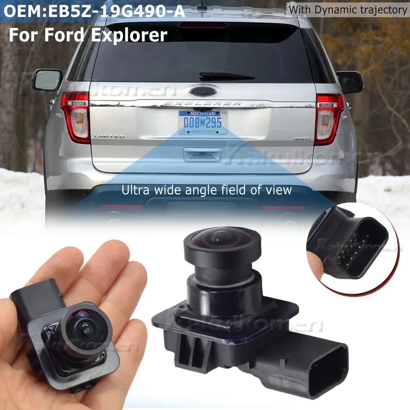 Vehicle Rear View Backup Parking Camera For 2011-2015 Ford Explorer EB5Z-19G490-A DB5Z19G490A With Guidelines