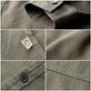Men's Cross-Border 2025 Workwear: Loose Long-Sleeve Cardigan Shirt for Spring & Autumn