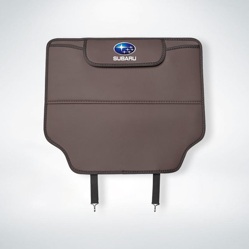 2Pcs Car Seat Anti Kick Pad Rear Seat Backrest Protection Pad For Subaru Impreza XV Forester Legacy BRZ Outback Ascent Crosstrek Z12