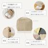 Holds both diapers and atRise Diaper Large Nubi Labor Hospital Baby Shower Stroller Zippered Diaper Cute Baby Pouch Interior clothes. Pouch, Capacity,