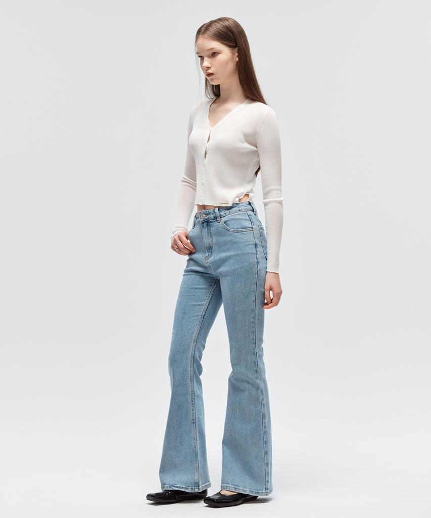 CITYBREEZE Flare Denim Pants_Light Blue