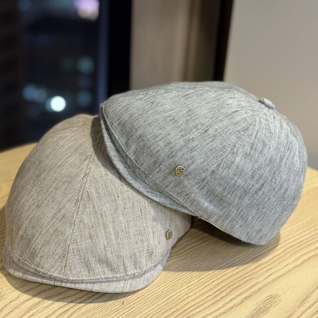 Korean-style Cotton Cap, Simple Solid Color Versatile Newsboy Hat, Spring-summer Vintage Temperament Duckbill Cap, Artist Hat for Women