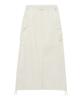 Syupeodeulai Women'S Nylon Pocket Skirt Off-White Sdflkcq42Owh