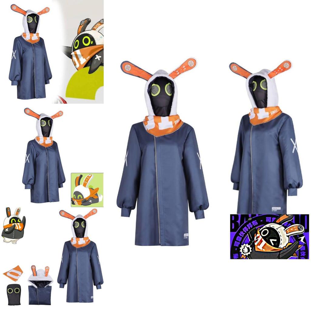 Zero Zone Bongo Cosplay Costume For Gaming Events Unisex Polyester Halloween Outfit