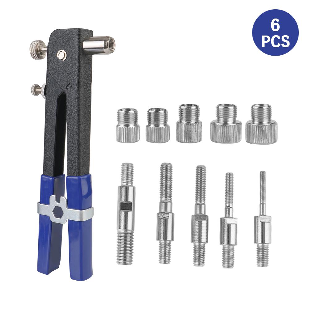Manual Nut Pulling Gun Set Bolt Nut Removal Socket Tool Car Tool Repair Kit M3/M4/M5/M6/M8 Portable 160Pcs/Set Bolt Nut Remover